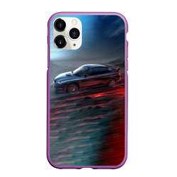 Чехол iPhone 11 Pro матовый Subaru