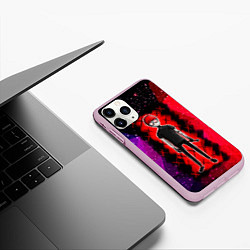 Чехол iPhone 11 Pro матовый Twenty one pilots, цвет: 3D-розовый — фото 2