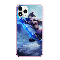 Чехол iPhone 11 Pro матовый Archer, цвет: 3D-розовый