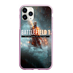 Чехол iPhone 11 Pro матовый Battlefield: In the name, цвет: 3D-розовый