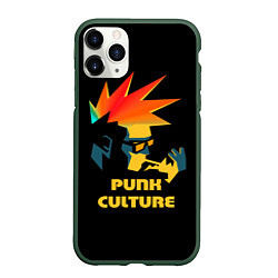Чехол iPhone 11 Pro матовый Punk Culture