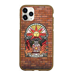 Чехол iPhone 11 Pro матовый Praise the Sun, цвет: 3D-коричневый