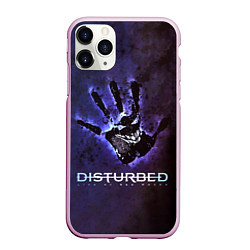Чехол iPhone 11 Pro матовый Disturbed: Live at red rocks, цвет: 3D-розовый