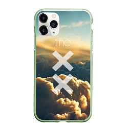 Чехол iPhone 11 Pro матовый The XX: Clouds, цвет: 3D-салатовый