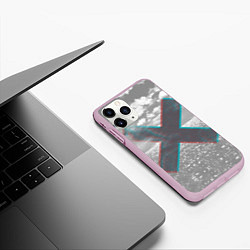 Чехол iPhone 11 Pro матовый The XX: Sea waves, цвет: 3D-розовый — фото 2