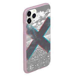 Чехол iPhone 11 Pro матовый The XX: Sea waves, цвет: 3D-розовый — фото 2