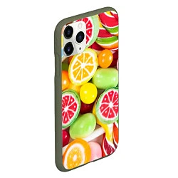 Чехол iPhone 11 Pro матовый Candy Summer, цвет: 3D-темно-зеленый — фото 2