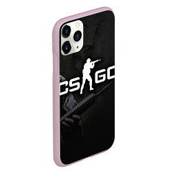 Чехол iPhone 11 Pro матовый CS:GO SWAT, цвет: 3D-розовый — фото 2