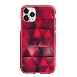 Чехол iPhone 11 Pro матовый Dark Red, цвет: 3D-красный