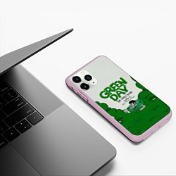 Чехол iPhone 11 Pro матовый Green Day: The early years, цвет: 3D-розовый — фото 2