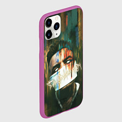 Чехол iPhone 11 Pro матовый Sayonara Boy: Dark side, цвет: 3D-фиолетовый — фото 2