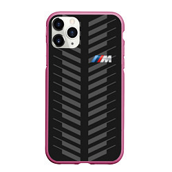 Чехол iPhone 11 Pro матовый BMW: Creative, цвет: 3D-малиновый