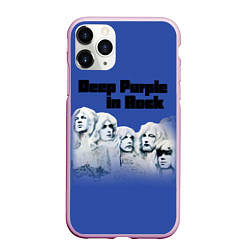 Чехол iPhone 11 Pro матовый Deep Purple In the rock, цвет: 3D-розовый