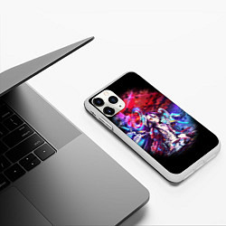 Чехол iPhone 11 Pro матовый No Game No Life Zero, цвет: 3D-белый — фото 2