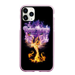 Чехол iPhone 11 Pro матовый Deep Purple: Phoenix Rising, цвет: 3D-розовый