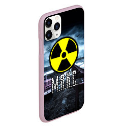 Чехол iPhone 11 Pro матовый S.T.A.L.K.E.R: Макс, цвет: 3D-розовый — фото 2