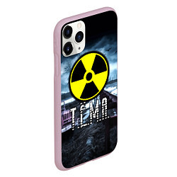 Чехол iPhone 11 Pro матовый S.T.A.L.K.E.R: Тёма, цвет: 3D-розовый — фото 2