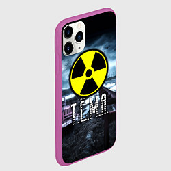 Чехол iPhone 11 Pro матовый S.T.A.L.K.E.R: Тёма, цвет: 3D-фиолетовый — фото 2