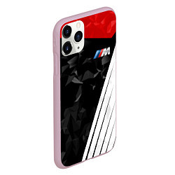 Чехол iPhone 11 Pro матовый BMW M: Poly Sport, цвет: 3D-розовый — фото 2