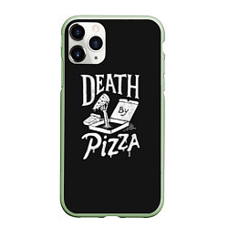 Чехол iPhone 11 Pro матовый Death By Pizza