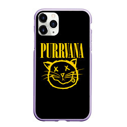 Чехол iPhone 11 Pro матовый Purrvana