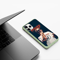 Чехол iPhone 11 Pro матовый Pharaoh, цвет: 3D-салатовый — фото 2