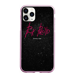 Чехол iPhone 11 Pro матовый Pink Phloyd: Lonely star, цвет: 3D-розовый