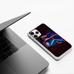 Чехол iPhone 11 Pro матовый BoJack, цвет: 3D-белый — фото 2
