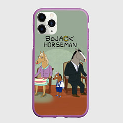 Чехол iPhone 11 Pro матовый BoJack Horseman