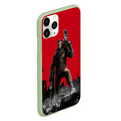 Чехол iPhone 11 Pro матовый Soldier: William Blaskovitz, цвет: 3D-салатовый — фото 2