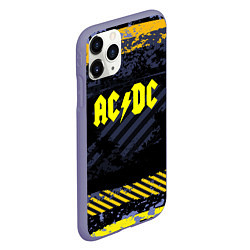 Чехол iPhone 11 Pro матовый AC/DC: Danger Style, цвет: 3D-серый — фото 2