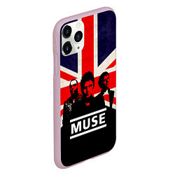 Чехол iPhone 11 Pro матовый Muse UK, цвет: 3D-розовый — фото 2