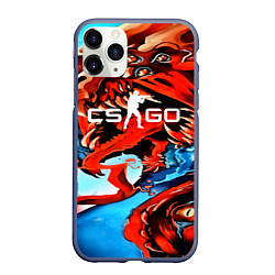 Чехол iPhone 11 Pro матовый CS:GO Beast Rage