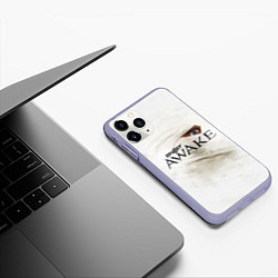 Чехол iPhone 11 Pro матовый Skillet: Awake, цвет: 3D-светло-сиреневый — фото 2