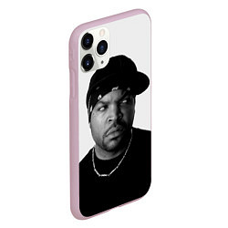 Чехол iPhone 11 Pro матовый Ice Cube, цвет: 3D-розовый — фото 2
