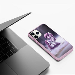 Чехол iPhone 11 Pro матовый Violet Pony, цвет: 3D-розовый — фото 2