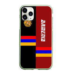 Чехол iPhone 11 Pro матовый Armenia