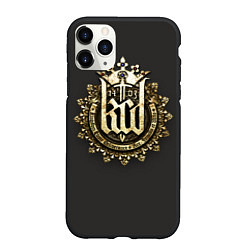Чехол iPhone 11 Pro матовый Kingdom Come: Deliverance Logo, цвет: 3D-черный