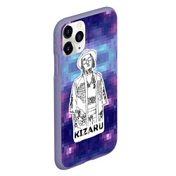 Чехол iPhone 11 Pro матовый Kizaru, цвет: 3D-серый — фото 2