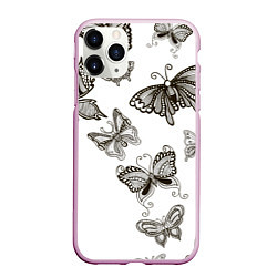 Чехол iPhone 11 Pro матовый Boudoir Collection, цвет: 3D-розовый