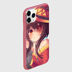 Чехол iPhone 11 Pro матовый KonoSuba, цвет: 3D-малиновый — фото 2
