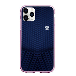 Чехол iPhone 11 Pro матовый Volkswagen: Sport Motors, цвет: 3D-розовый