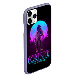 Чехол iPhone 11 Pro матовый Fortnite: Retro Battle Royale, цвет: 3D-серый — фото 2
