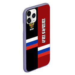 Чехол iPhone 11 Pro матовый Tatarstan, Russia, цвет: 3D-серый — фото 2