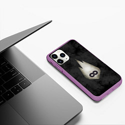 Чехол iPhone 11 Pro матовый Thousand Foot Krutch, цвет: 3D-фиолетовый — фото 2