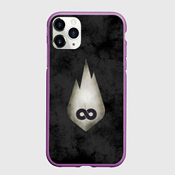 Чехол iPhone 11 Pro матовый Thousand Foot Krutch, цвет: 3D-фиолетовый