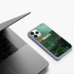 Чехол iPhone 11 Pro матовый Far Cry 5: Vietnam, цвет: 3D-светло-сиреневый — фото 2