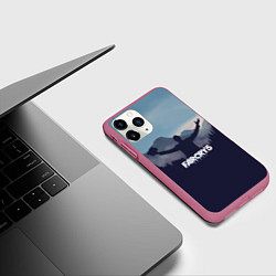 Чехол iPhone 11 Pro матовый Far Cry 5: Ave Joseph, цвет: 3D-малиновый — фото 2