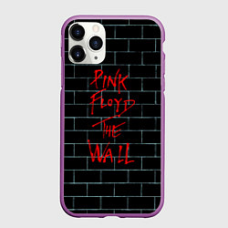 Чехол iPhone 11 Pro матовый Pink Floyd: The Wall, цвет: 3D-фиолетовый