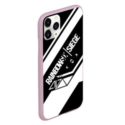 Чехол iPhone 11 Pro матовый RAINBOW SIX SIEGE R6S, цвет: 3D-розовый — фото 2
